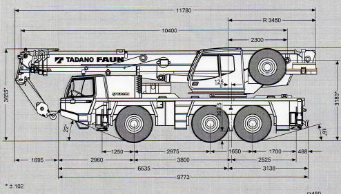 Autokran TADANO FAUN ATF 60-3